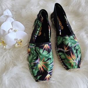 LOUDMOUTH Women's Tropical EspadrillesLucky Bora Bora SZ 9